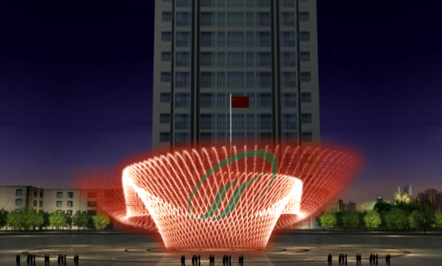 山西省大同市同煤集團廣場音樂噴泉工程