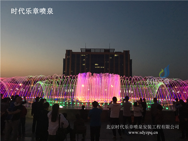焦作人民廣場(chǎng)音樂(lè)噴泉工程
